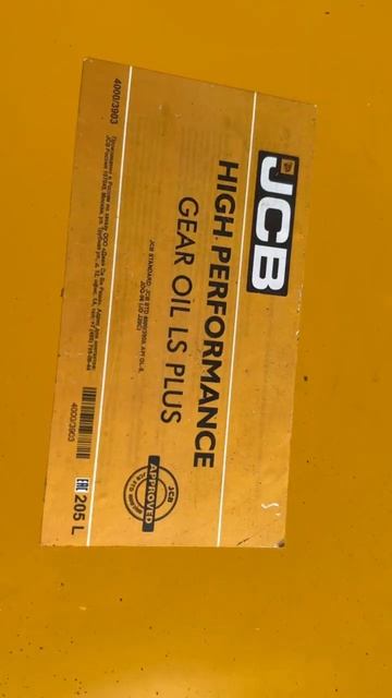 масло JCB HP GEAR OIL PLUS