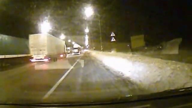Автомобильная пробка на Тверской объездной  02.12.12 1час?