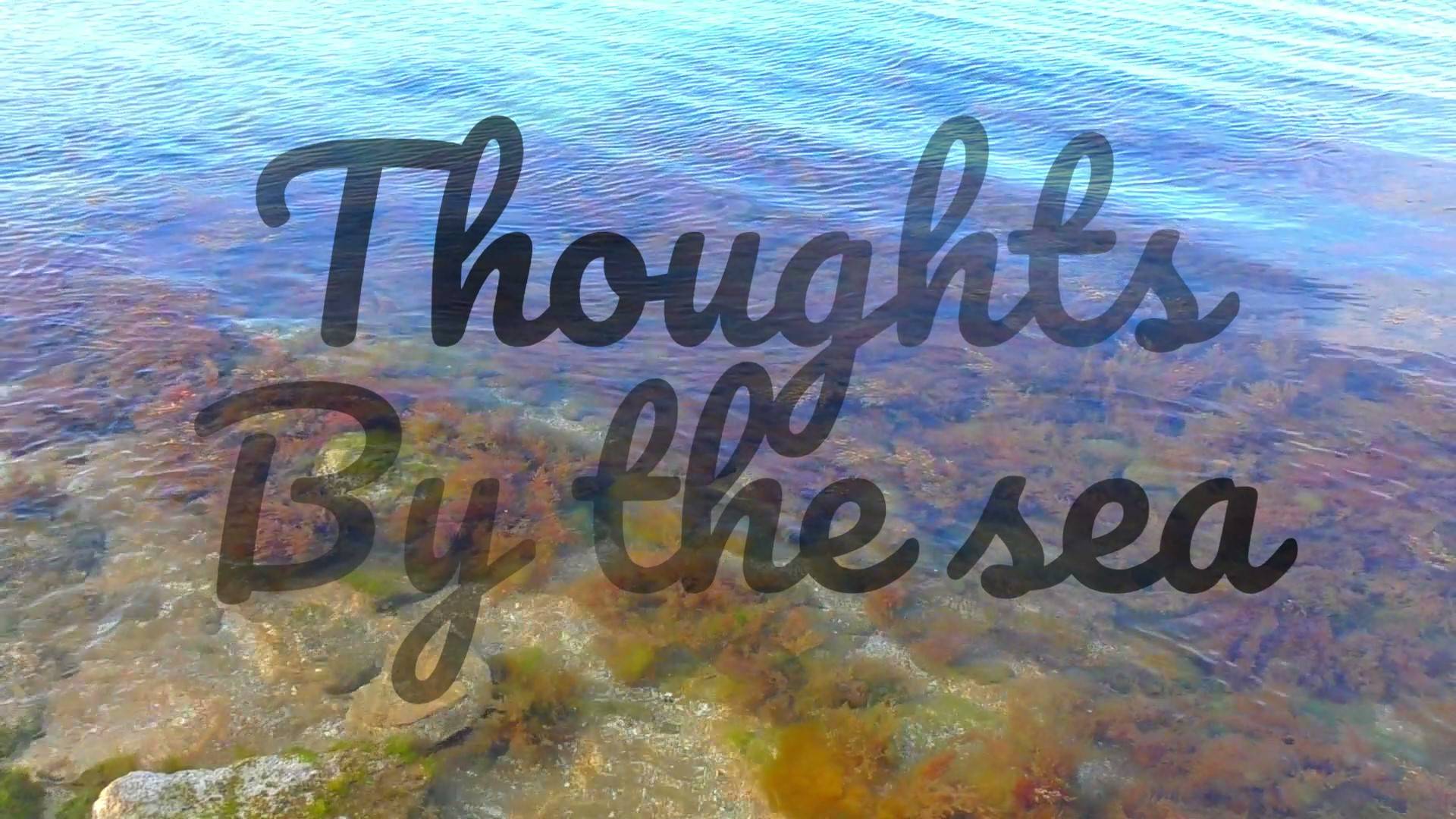Thoughts by the sea