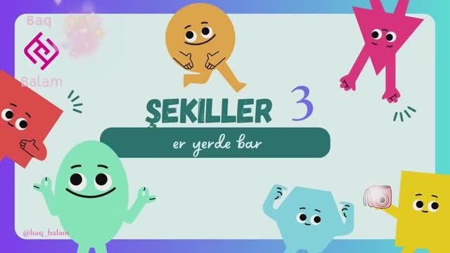 Şekiller. Shapes. Фигуры на крымскотатарском языке. Часть 3 
##qirimli #qırımli