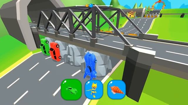 SHAPE SHIFTING🏃♂️🚗🚲🚦All Levels Gameplay Walkthrough Android,ios max B8JB