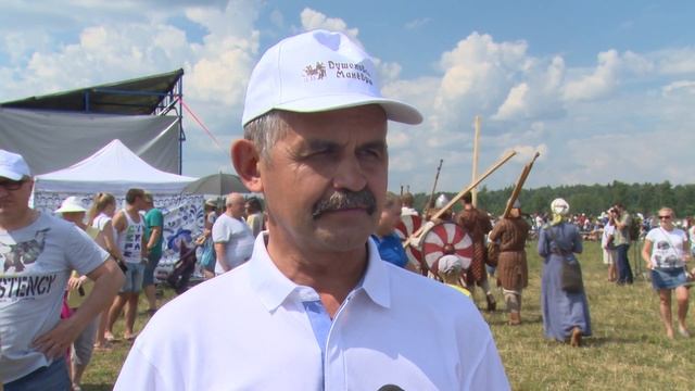 Н.Суровцева, А.Валов и В. Шапкин посетили фестиваль «Душоновские маневры».