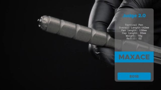 Тактическая ручка Judge 2.0 E01B от Maxace Knife