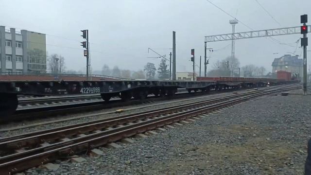 Поезда в г. Гродно и о.п. Хвойнянах 01.03.2025.