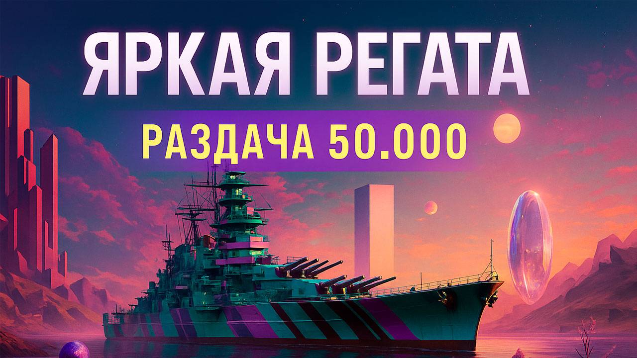 Яркая регата, что купить? Раздача 50.000 золота ✅ Мир кораблей