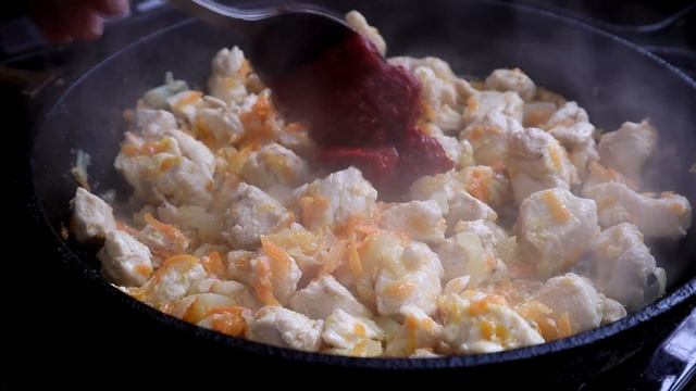 ОДНА СКОВОРОДКА! Макарони з м'ясом. Найпростіший рецеп