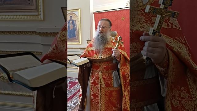 23.05.2025. Если слушаешся Бога, то ты Его. И о крестном знамении.