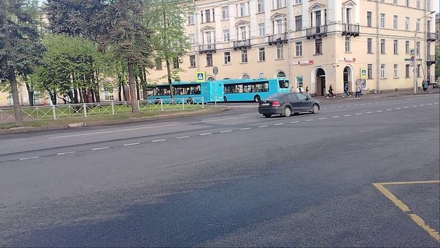 23 мая 2025 г. Автобус 364 маршрут Волгабас 5270.G4 7113 Колпино Привокзальная Площадь