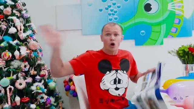 Мисс Кэйти и Мистер Макс (Miss Katy) Макс и Катя играют в огромные шары