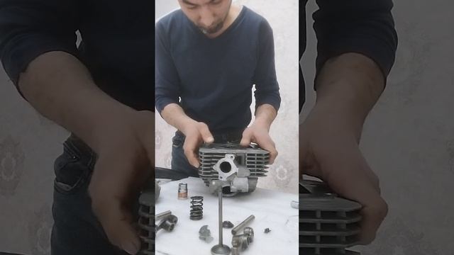 #замена клапанов 250сс