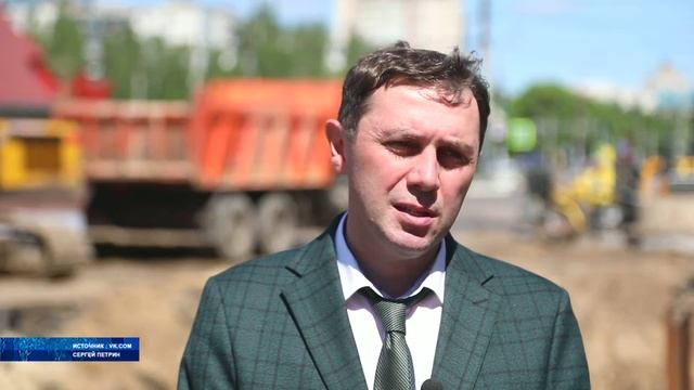 Сергей Петрин назвал сроки окончания работ на Московском проспекте