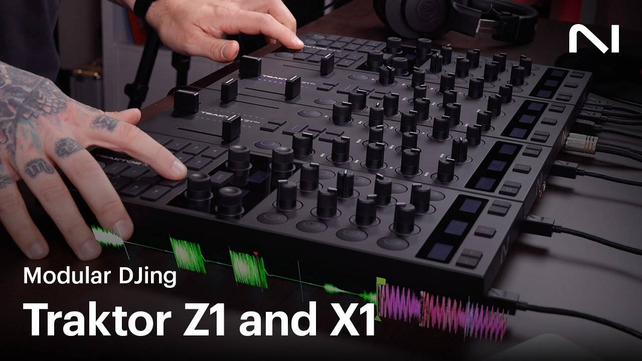 Modular DJing with Native Instruments Traktor X1 and Z1