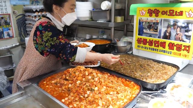 Noryangjin — это безумное соотношение цены и качества! Вкусный рис с сыром и тройным рисом