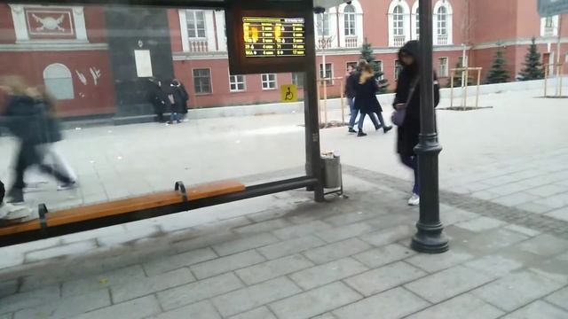 Вечерняя поездка на автобусе НефАЗ-5299-40-51, проезд Черн?
