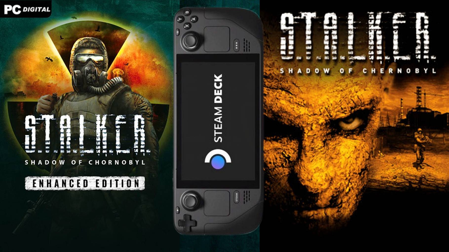 s.t.a.l.k.e.r. shadow of chernobyl - enhanced edition на steam deck