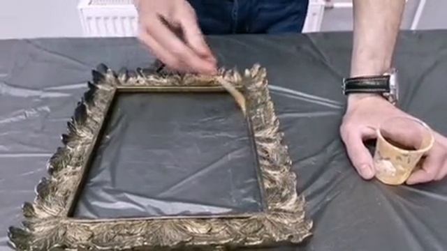 Реставрация рамки для зеркала