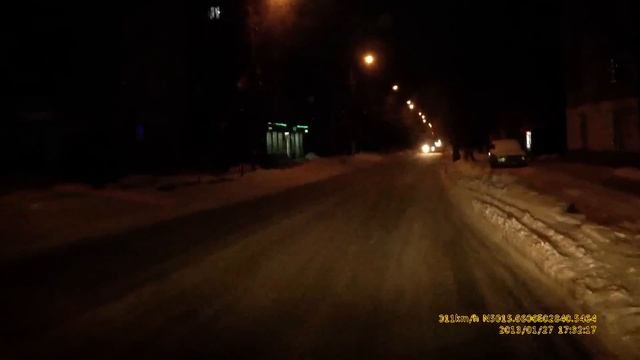 TeXet DVR-2GP — ночная съёмка на 1920x1080 при 30 к/с