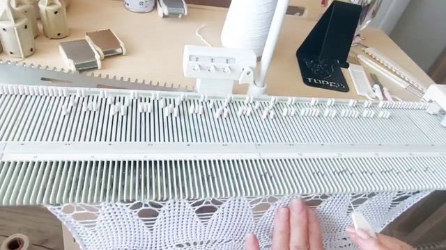 Ажур с мережками "РОМБЫ"