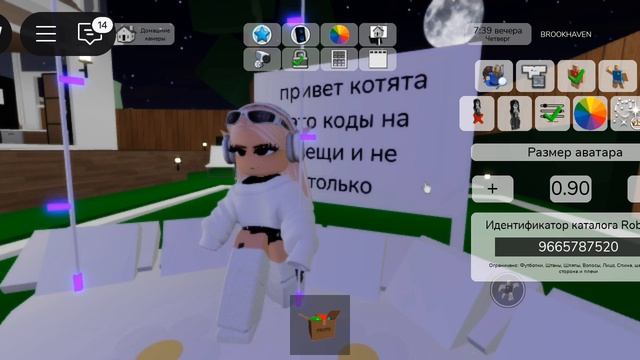 коды на вещи в брукхейвен #ваше любимое