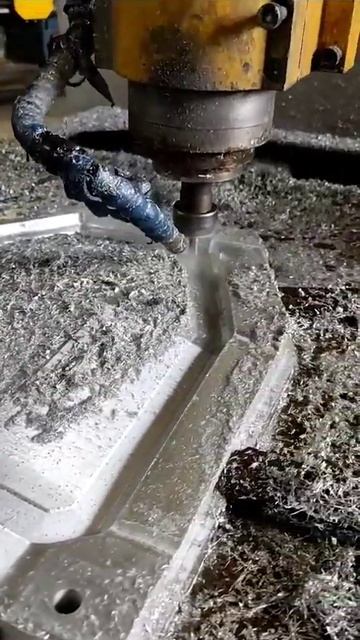 Фрезеровка матрицы для бронежилетов