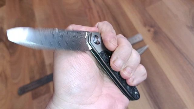 Ніж Kershaw Concierge Wood (3.25" damascus D2) 4020D  та Ніж Sitivien ST245 сталь VG10