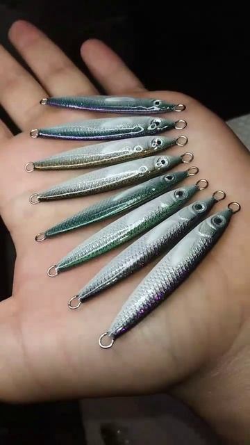 TerrakotLures 10 32 30 Пилькеры Сардина 10г 50мм
