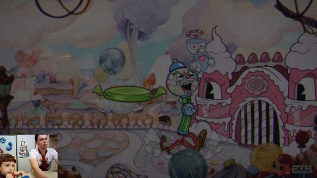 Играем с сыном CUPHEAD. №3