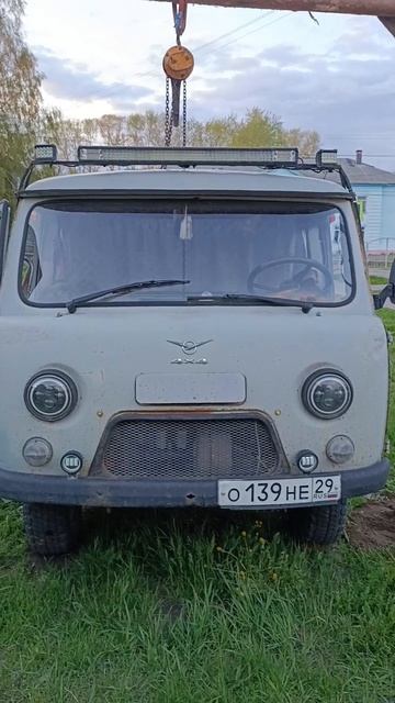 Двигатель Уаз буханка на свободе #своимируками #ремонт #ремонтавто