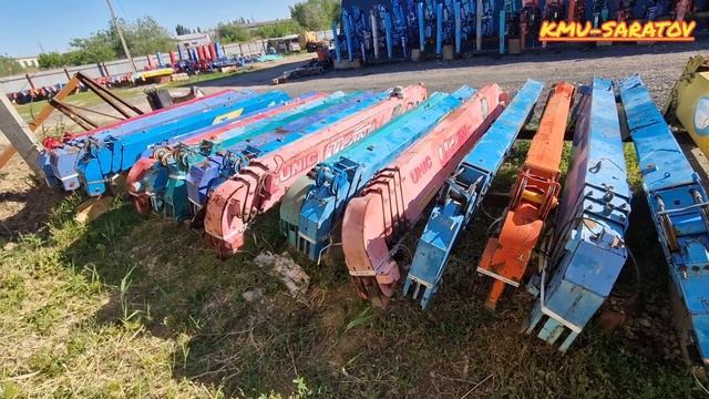 Новое поступление крановых установок. 
Далее проверка,отгрузка,монтаж...