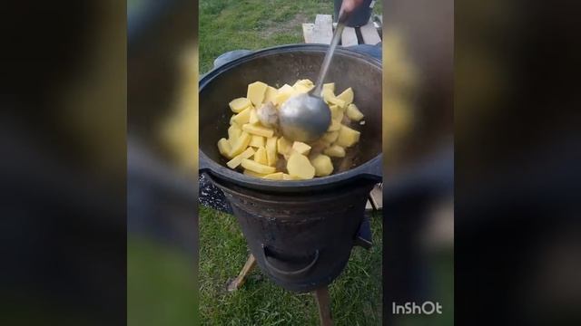ТУШОНАЯ КАРТОШКА В КАЗАНЕ!!! 👍👍👍