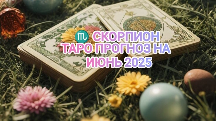♏ СКОРПИОН ☀️ ТАРО ПРОГНОЗ НА ИЮНЬ 2025