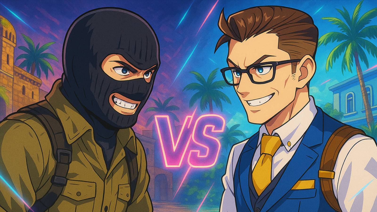 Рэп Баттл - Counter-Strike 2 vs VALORANT (РЕВАНШ)