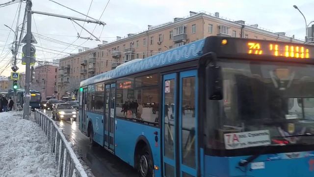 Автобус ЛиАЗ-5292.22 (2-2-2) № С 109 ТУ 62 №1161 маршрутом №7А "По?