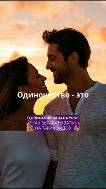 Об одиночестве.