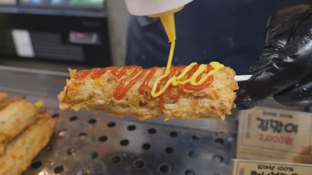 Hot Bar _ Удивительное мастерство мастера рыбных пирогов _ Корейская уличная еда
