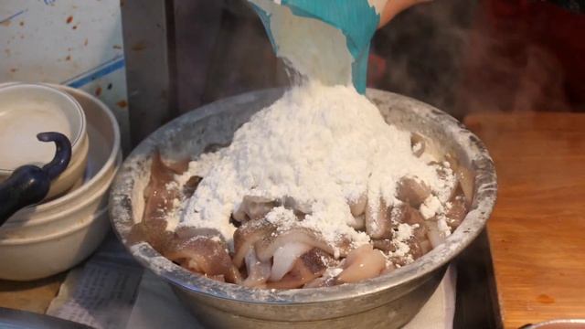 Токпокки, корейская уличная еда _ Жареные вручную, Токпокки _ Корейская уличная еда