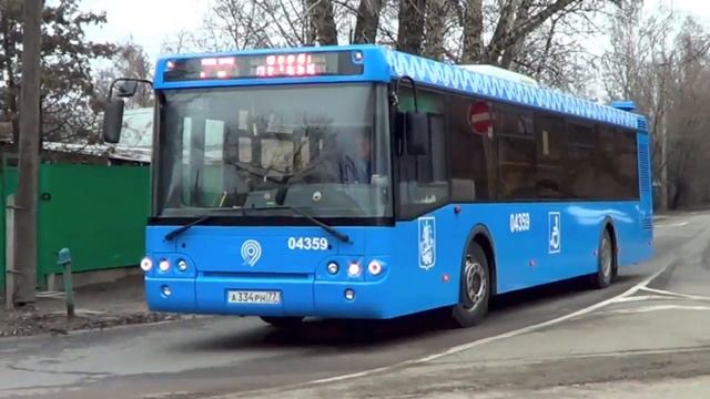 Новый автобус ЛиАЗ-5292 "Московский транспорт"