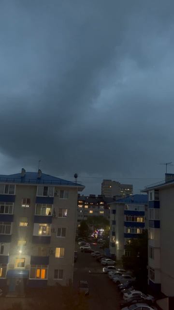 надвигается гроза^