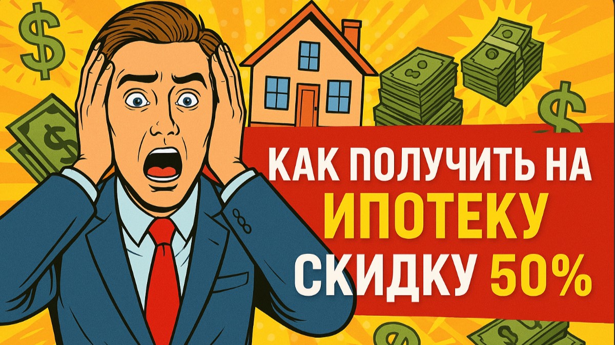 Как получить на ипотеку скидку 50%