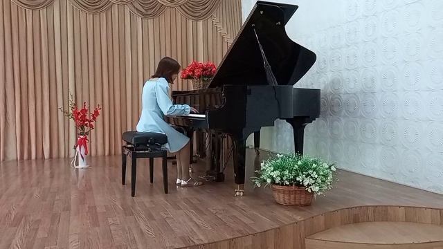 Самойлова Елизавета, Бах И. С. Инвенция, F-dur. Преп. Андреева Т. М.