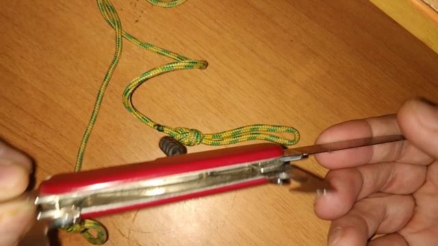 Нож и новый инструмент в нем