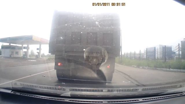 сужение левой полосы