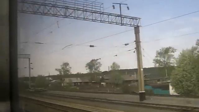 ЭД9МК-0086 Ижевск-Казань отправляется со с. Кизнер