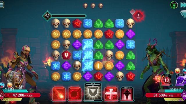 Puzzle Quest 3 - Dok vs ivytan