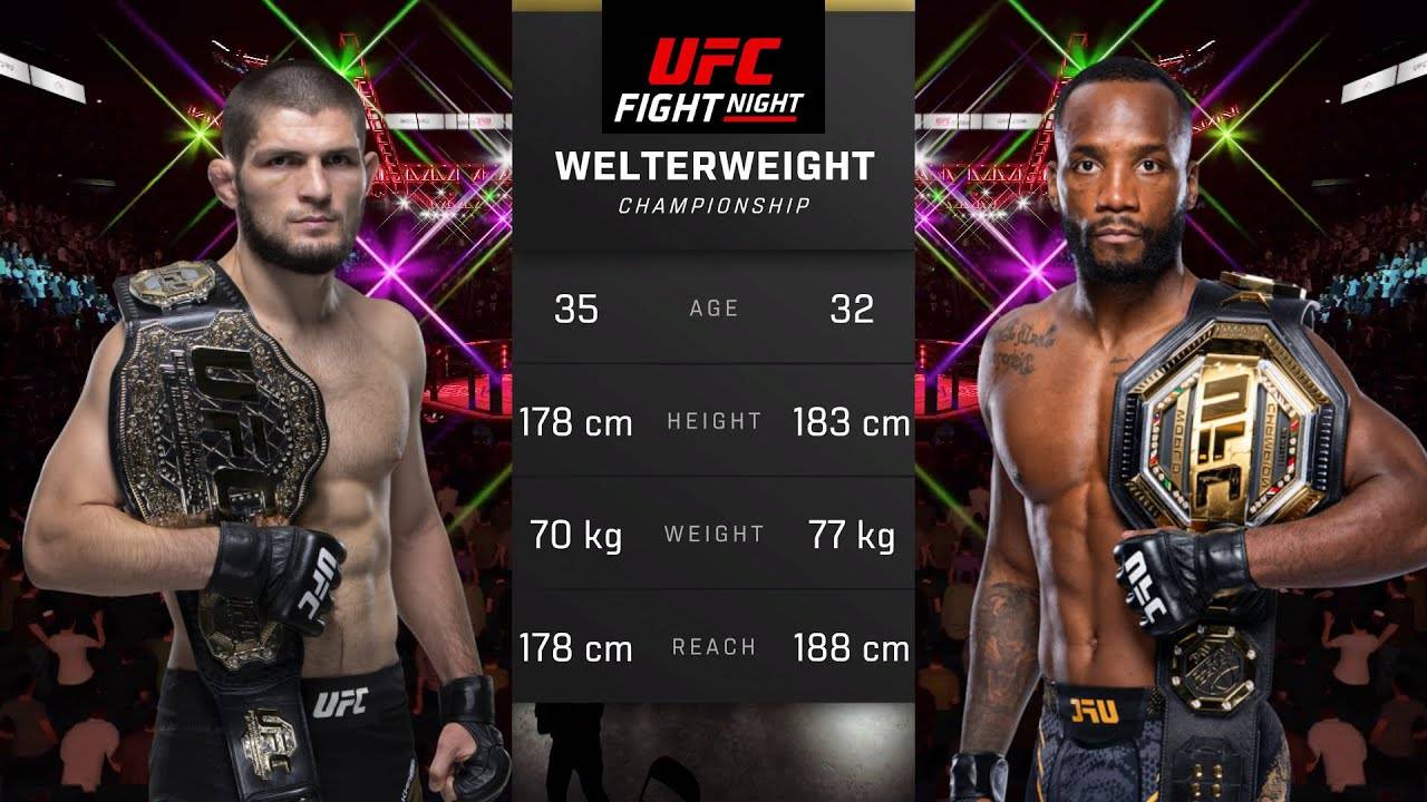 Хабиб Нурмагомедов против Леона Эдвардса - UFC 5
