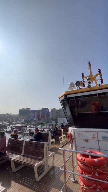 Паром через Босфор на Азиатскую часть Стамбула, Турция 🇹🇷