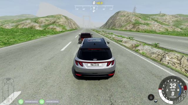 перепрыгнет ли машина сломанный мост в BeamNG drive.часть 14.