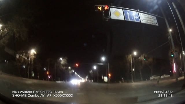 02.04.2023 Алматы Кунаева Богенбай батыра проезд на запрещ