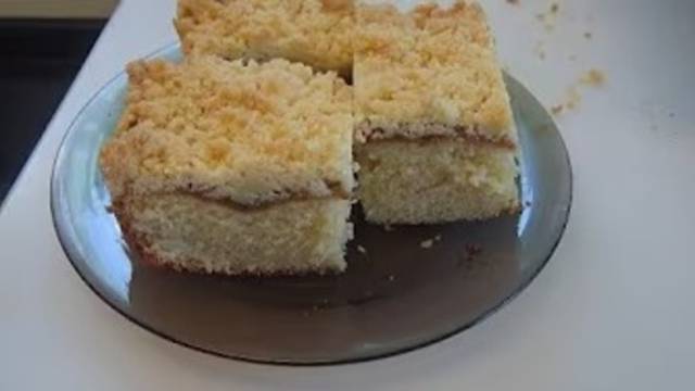 Пирог с крошкой. Fantakuchen. Маринкины творинки. Всем МИРА и Добра!