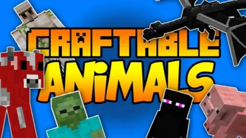 Обзор Мода Kelka Craftable Animals - мод на крафт мобов на Minecraft (Майнкрафт)